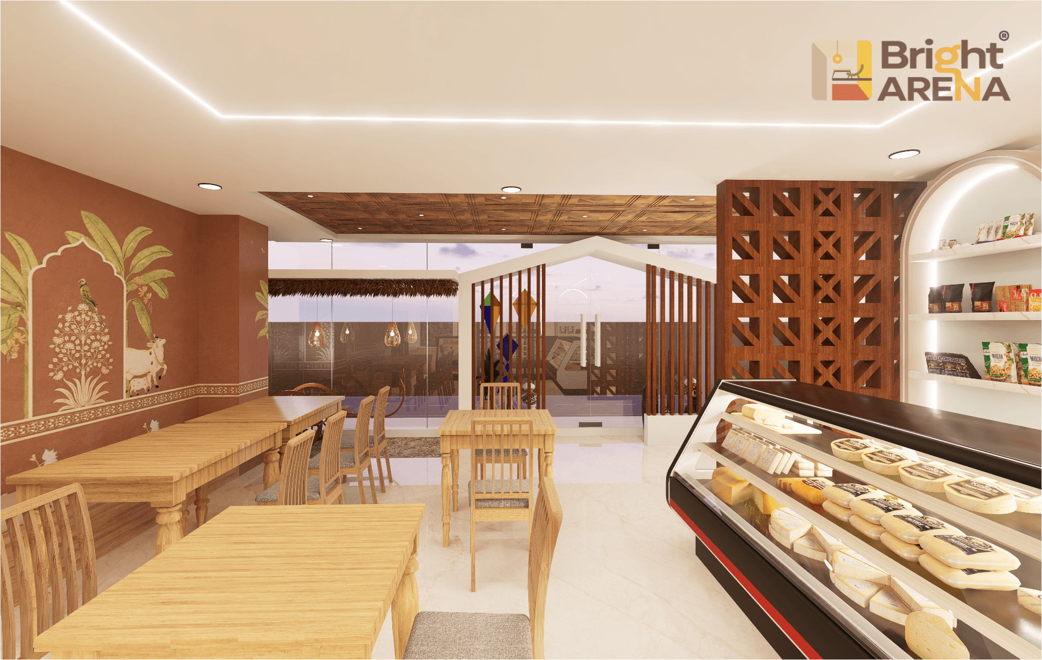 Commercial Interior Design detail layout